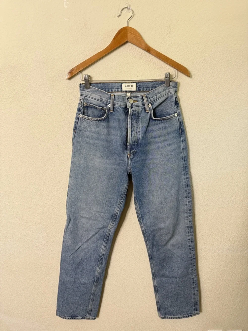 NEW Agolde 90s Pinch Jeans High Rise Straight Leg Womens Size 26